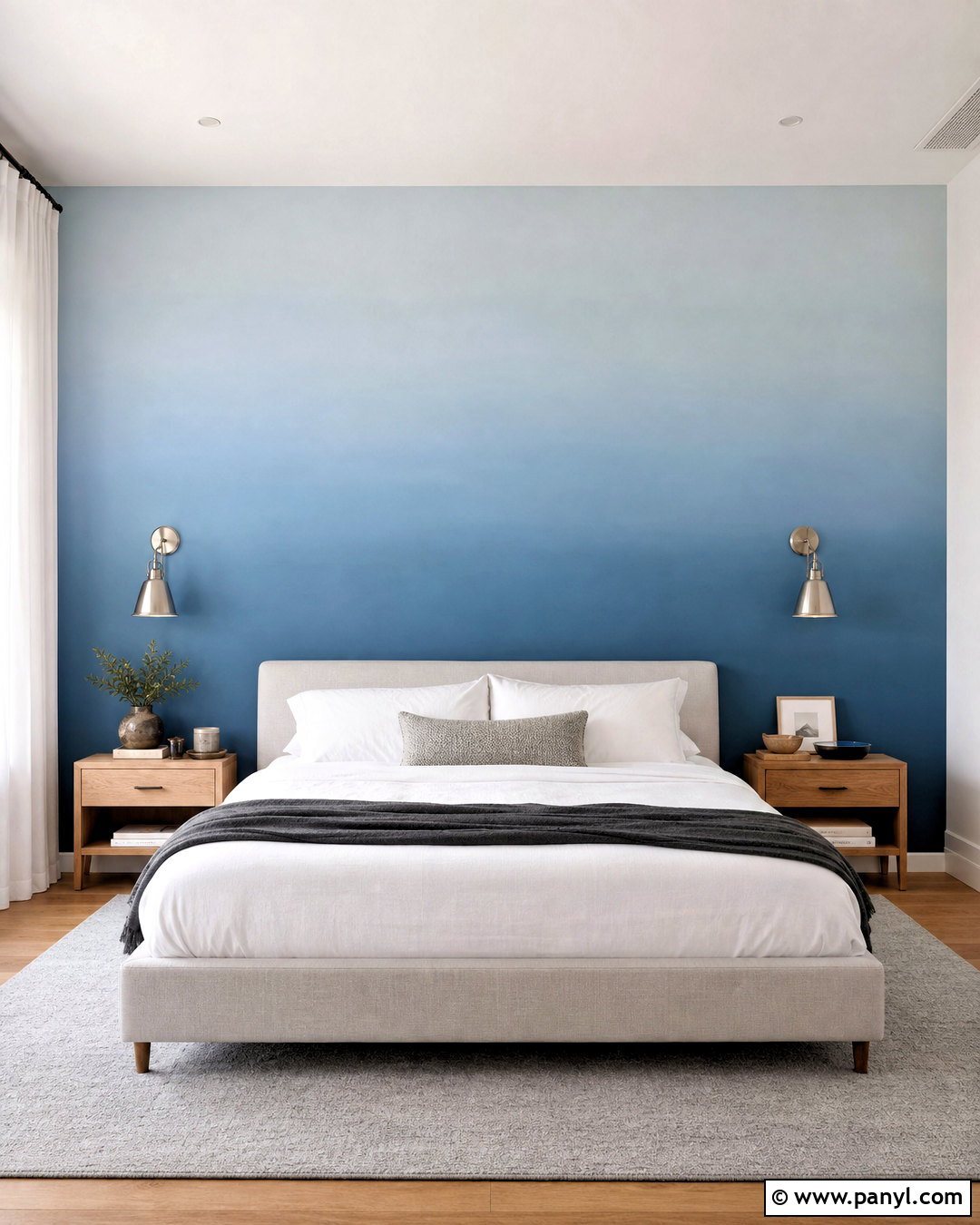 Ombre Wall Painting - 20 unique wall painting ideas