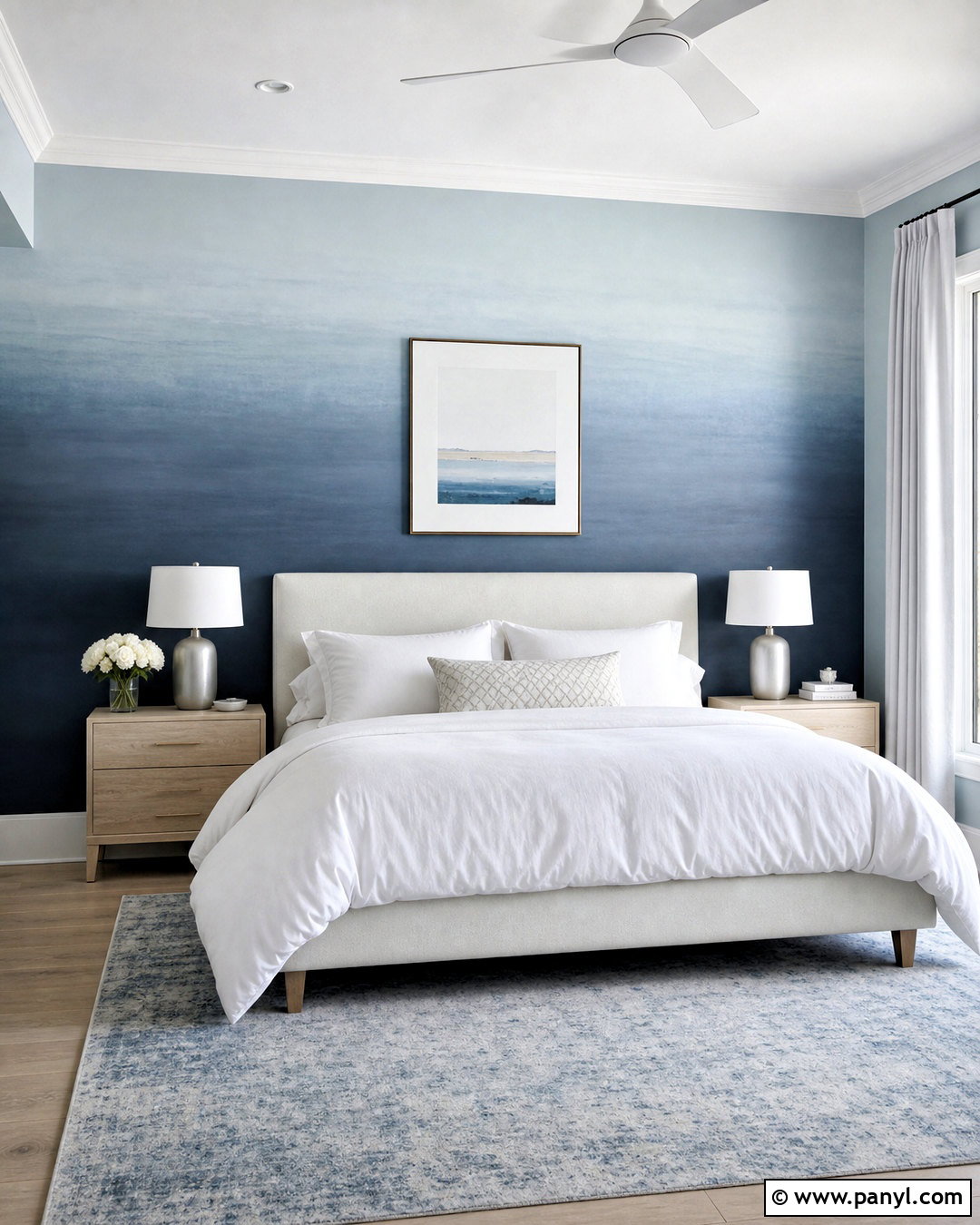 Ombre Wall Painting - 20 wall painting patterns ideas