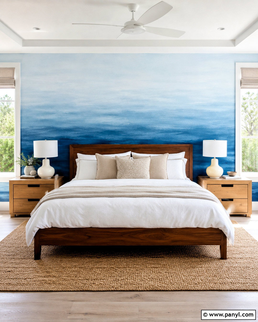 Ombre Wall Painting - 20 cool wall painting ideas