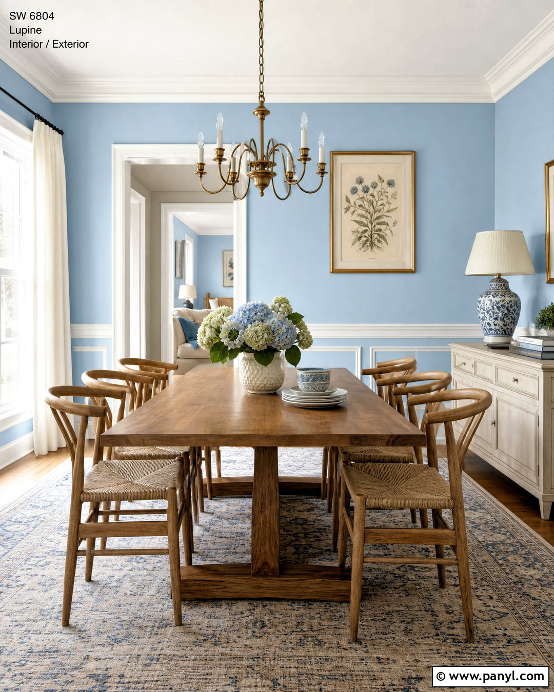 Open Air Light Blue Dining Room - 20 sherwin williams light blue ideas