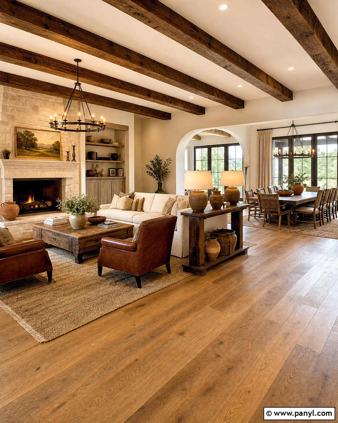 20 Tuscan Living Room Ideas for Warm, Old-World Elegance