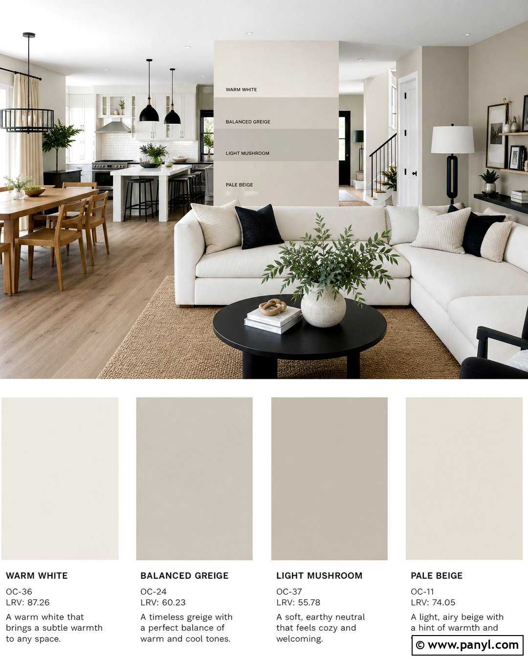 Open Floor Plan Paint Samples - 25 Paint Samples On Wall Ideas