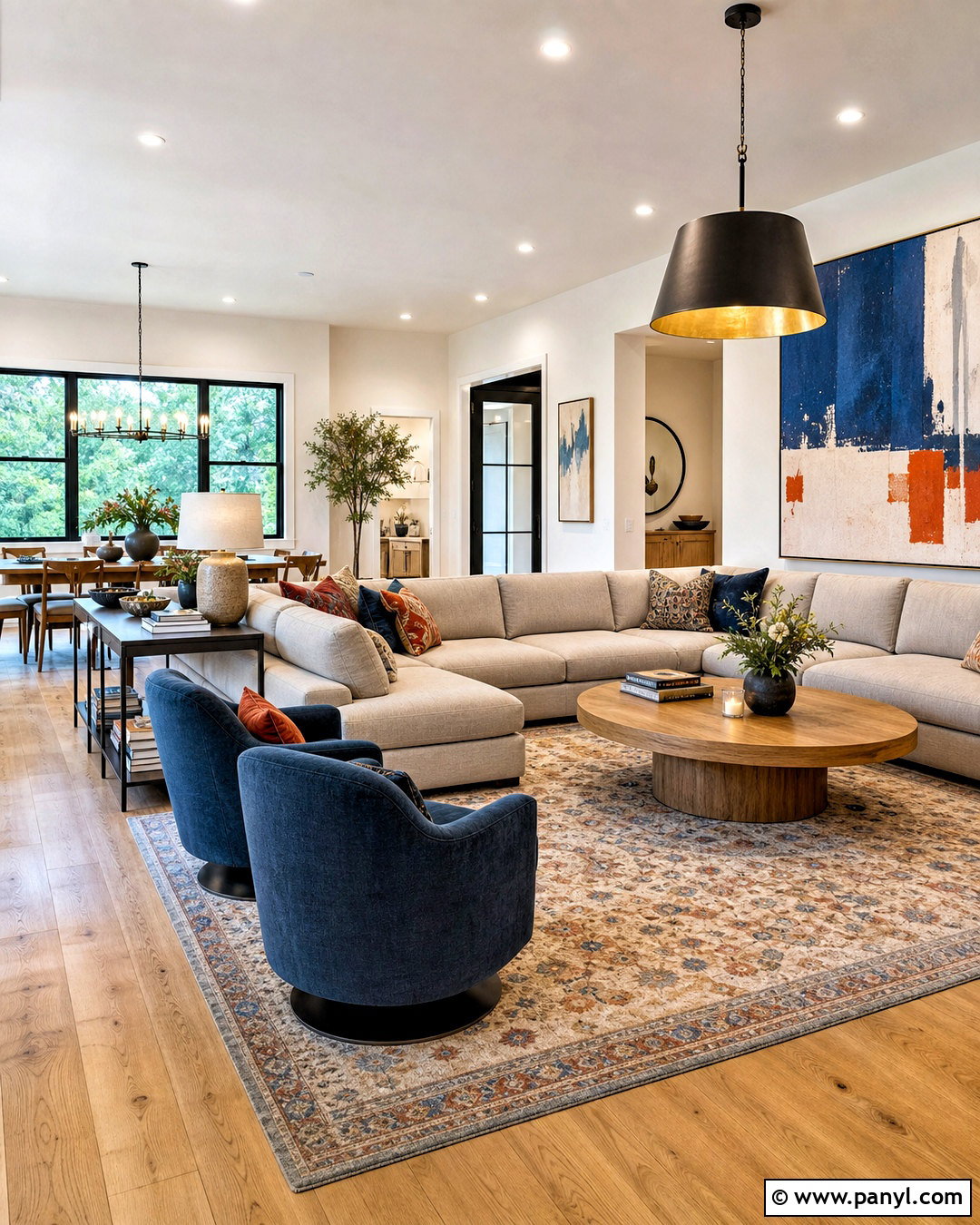 Open Plan Living Room - 20 living room designs