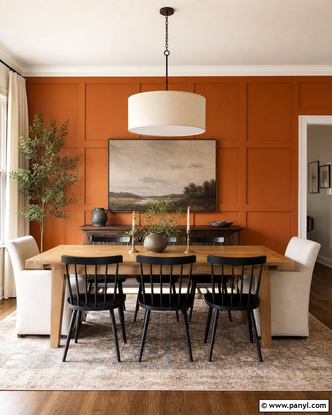 30 Orange Accent Walls: Bold, Stylish Ideas for Modern Rooms