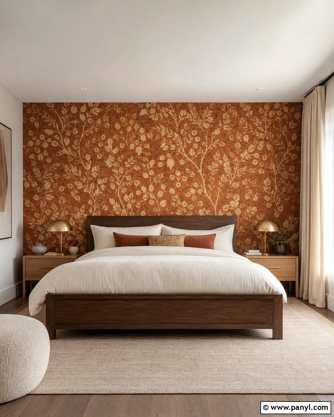 Orange Brown Wallpaper Wall - 20 Orange Brown Wall Ideas