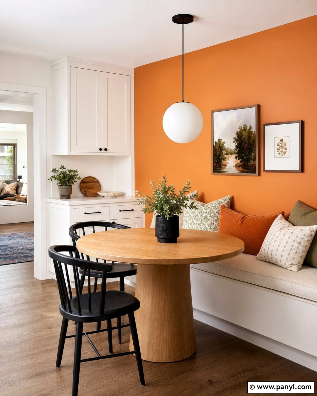 30 Orange Feature Wall Ideas: Bold Looks for Modern Homes