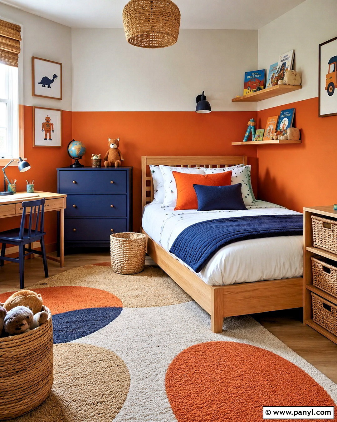 Orange Kids Room - 20 orange interior ideas
