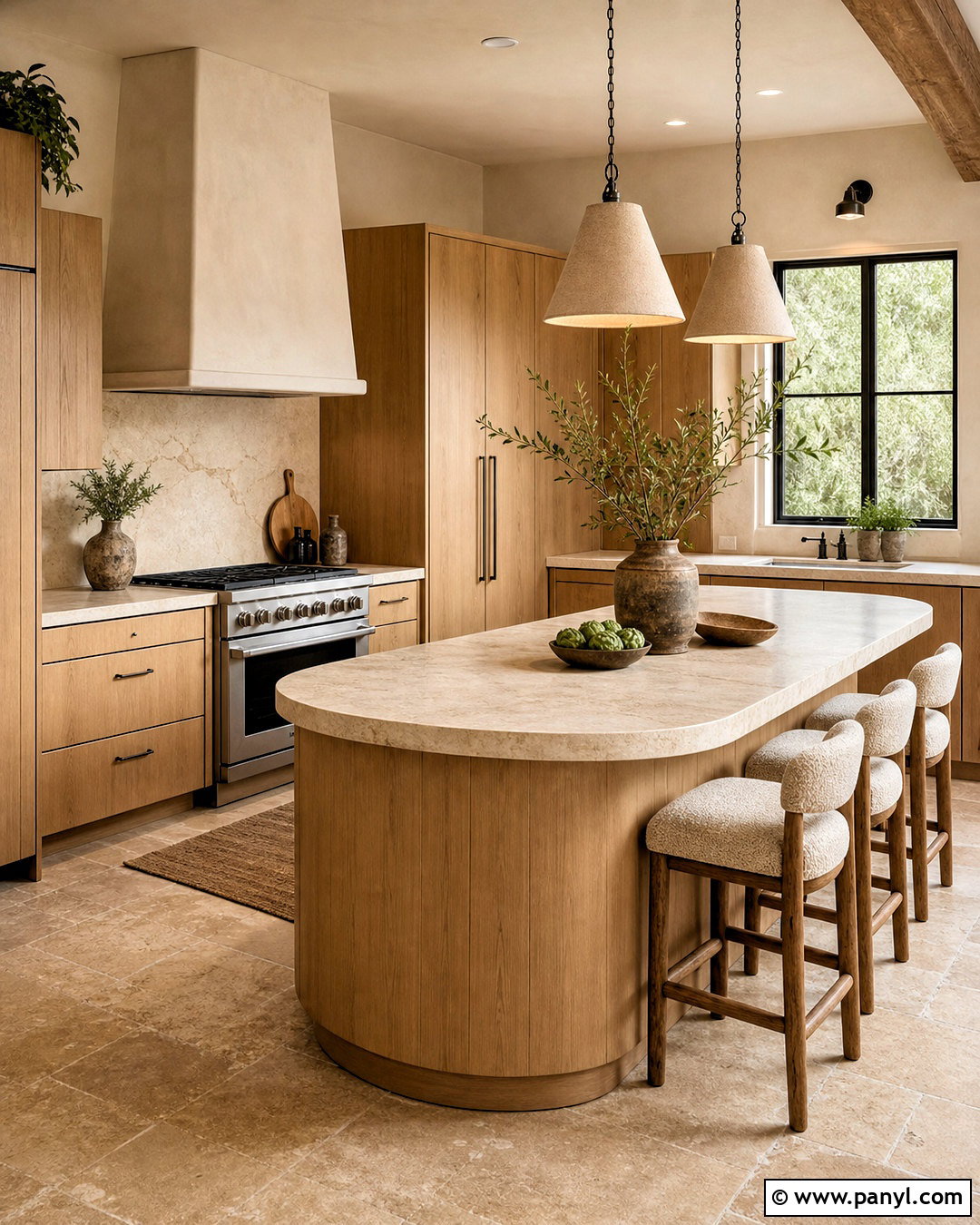 Organic Modern Kitchen - 20 kitchen aesthetic ideas