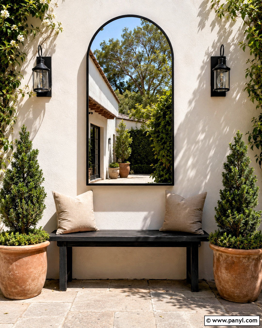 Outdoor Mirror Outside Wall - 20 outside wall ideas