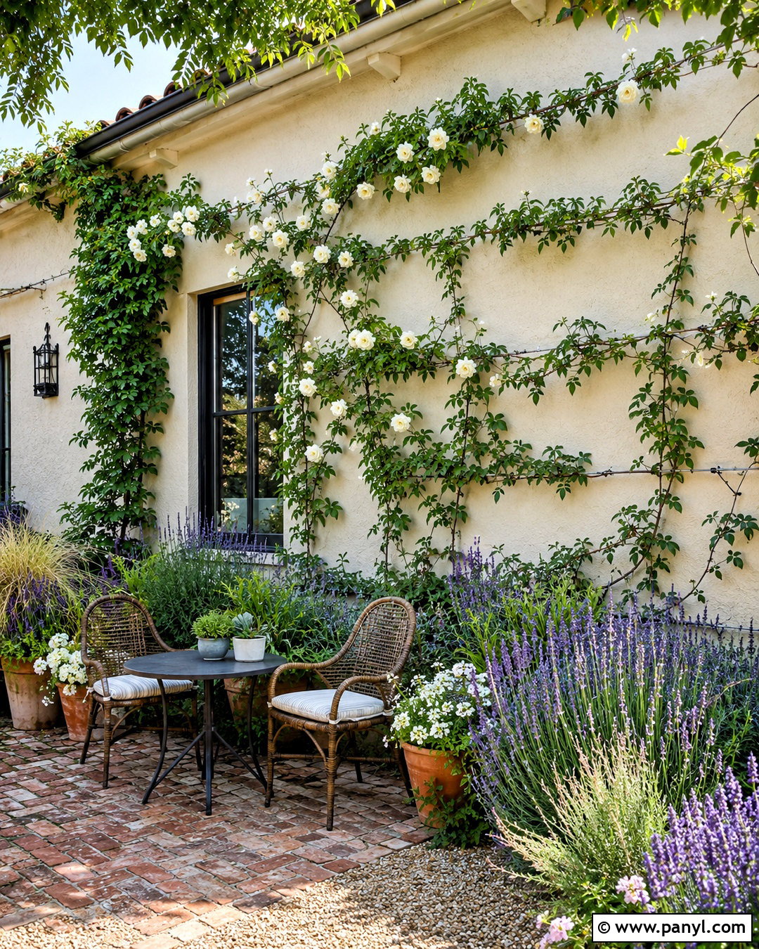 Outdoor Wall With Climbing Plants - 20 outdoor wall design ideas house ideas