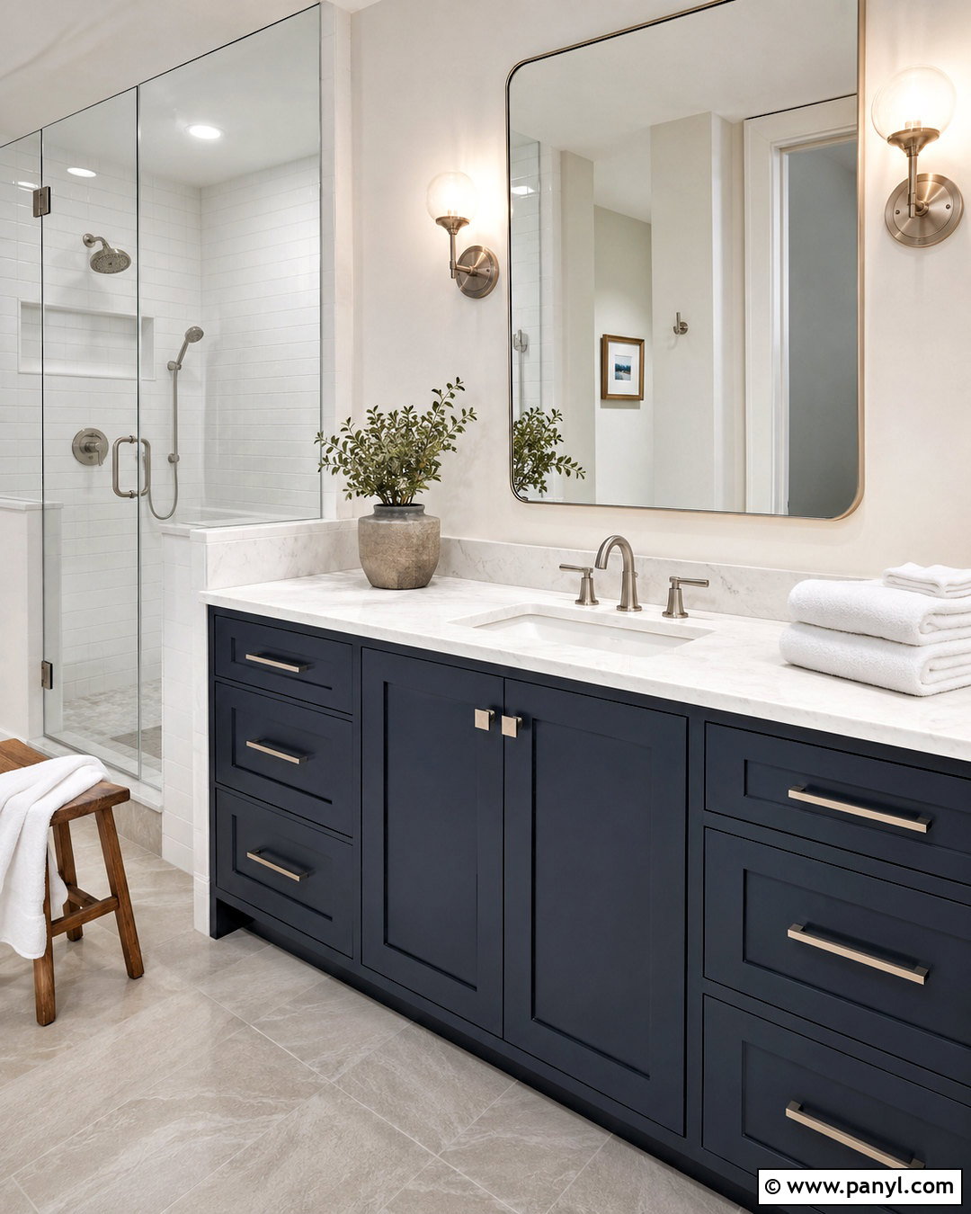 Outerspace Bathroom Vanity With Marble - 20 outerspace sherwin williams ideas