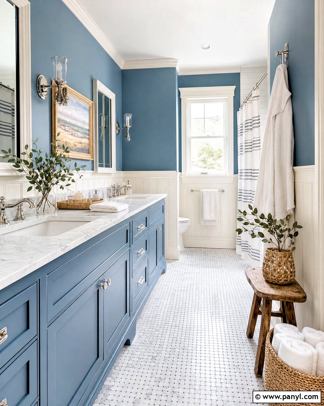Oval Room Blue And Wimborne White Bathroom - 20 farrow and ball colour schemes
