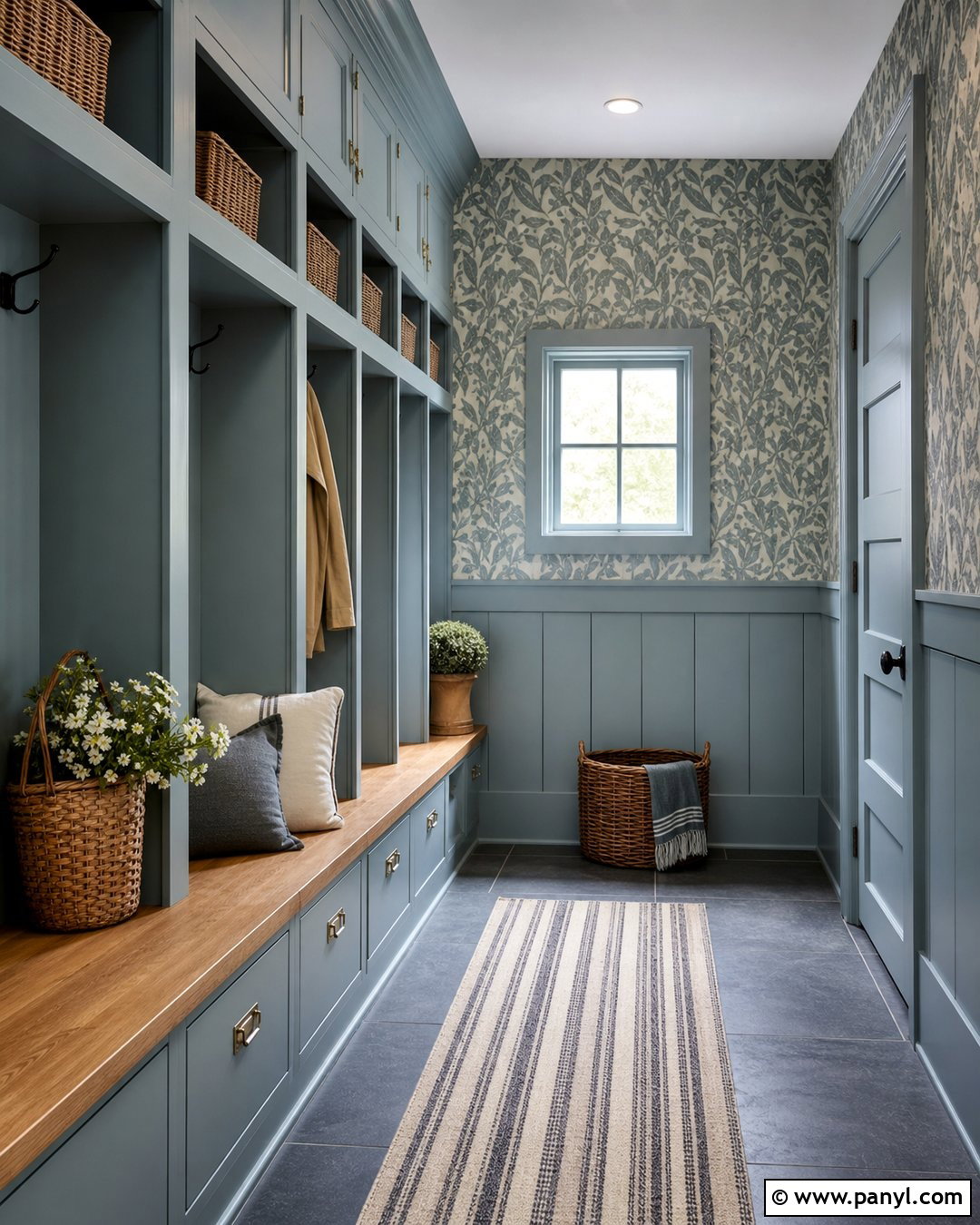 Oval Room Blue Wallpaper Mudroom - 20 Farrow And Ball Wallpaper Colour Chart Ideas