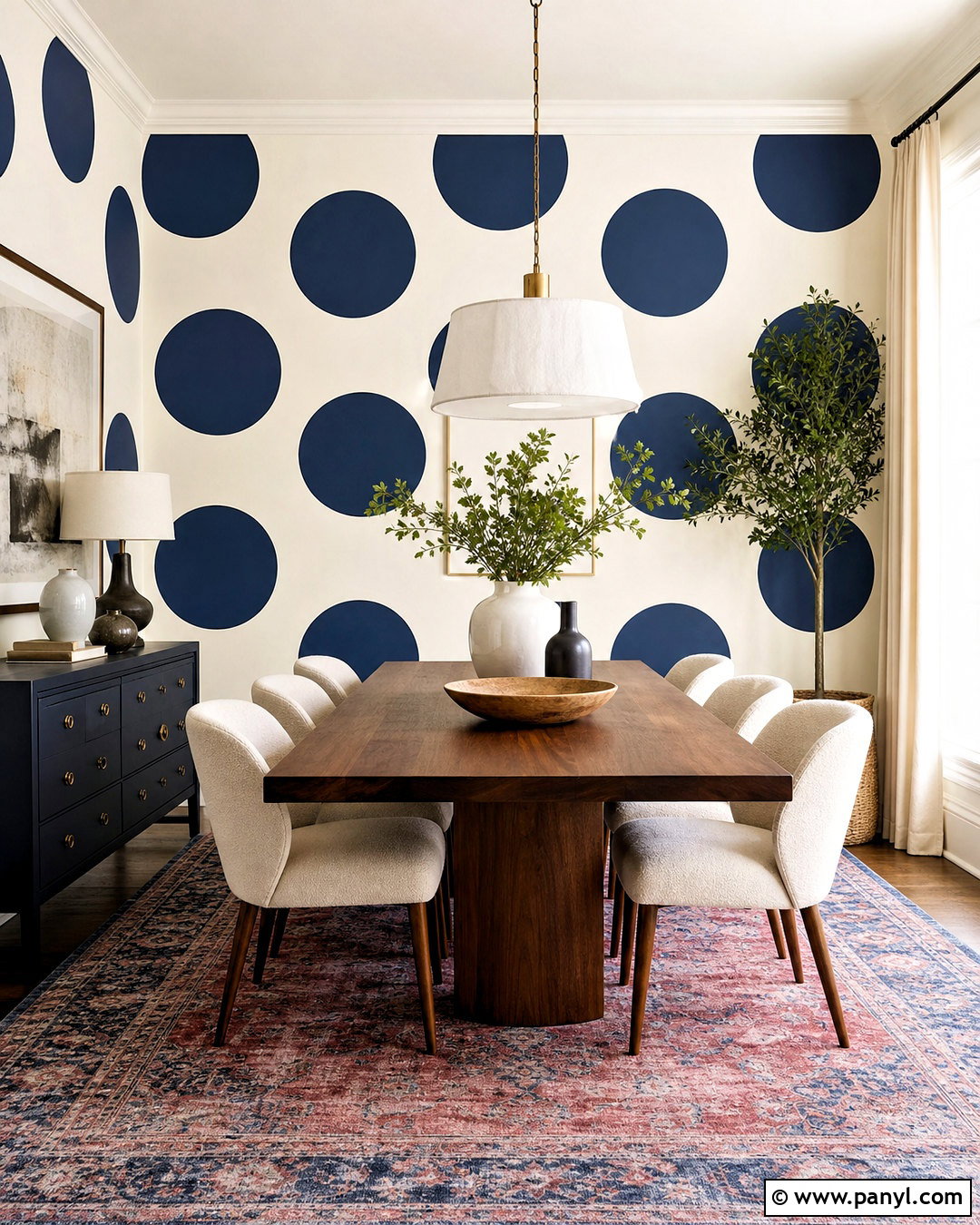 Oversized Spot Wallpaper Dining Room - 20 spot wallpaper ideas
