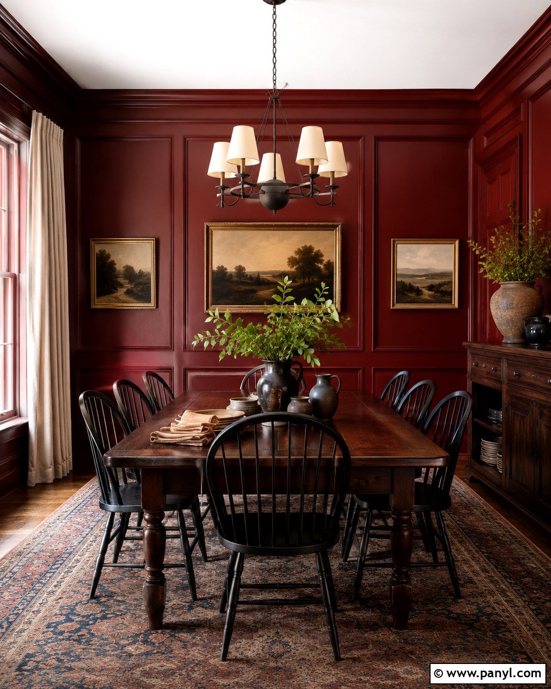 Oxblood Red Wall Paint - 20 Witchy Wall Paint Colors