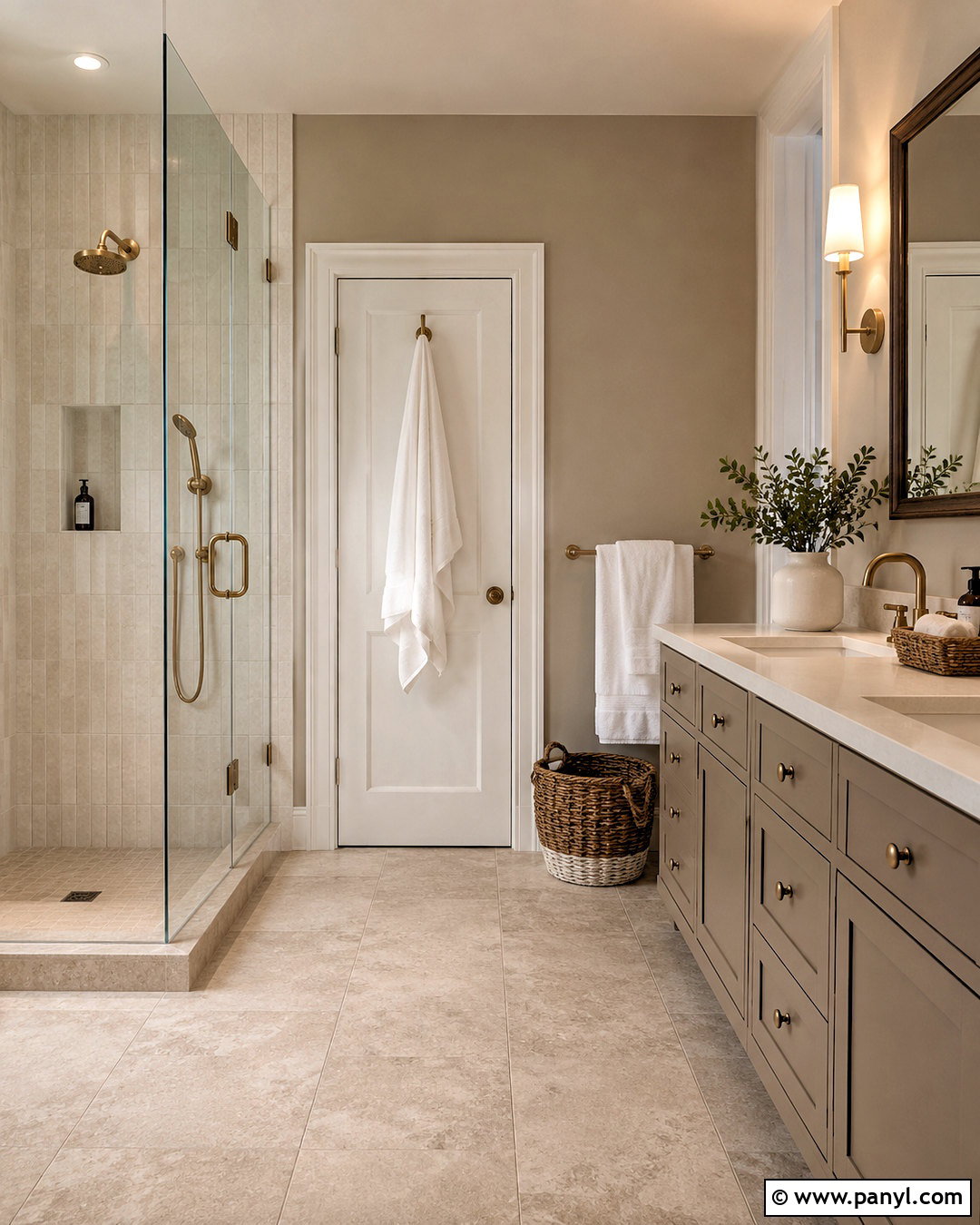 Oxford Stone Bathroom With Brass Fixtures - 20 oxford stone farrow and ball ideas