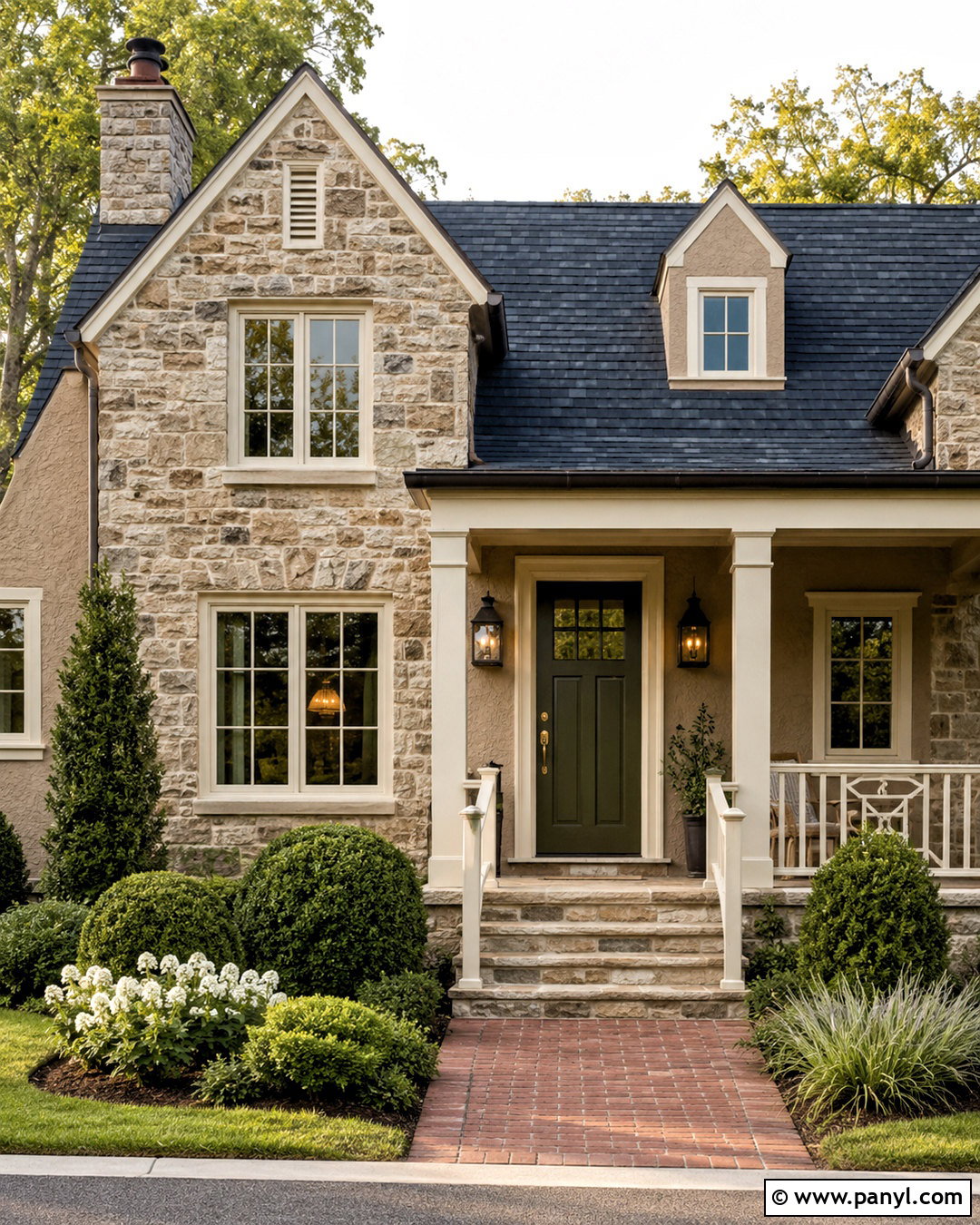 Oxford Stone Exterior With Cream Trim - 20 oxford stone farrow and ball ideas