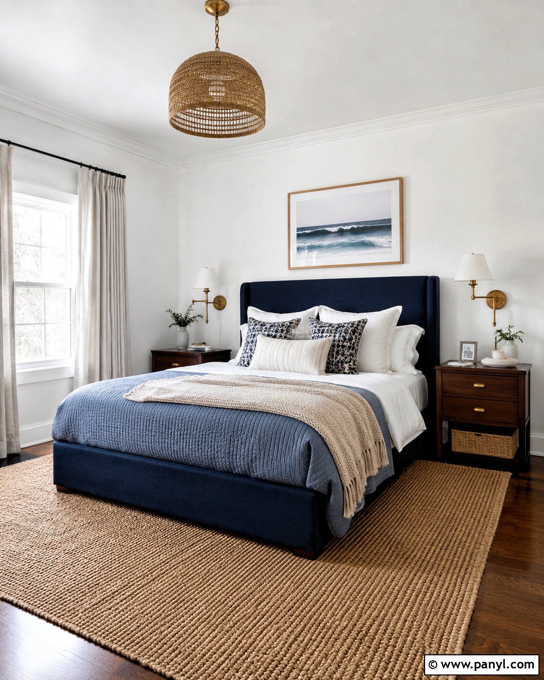 Oxford White And Navy Bedroom - 20 oxford white benjamin moore ideas