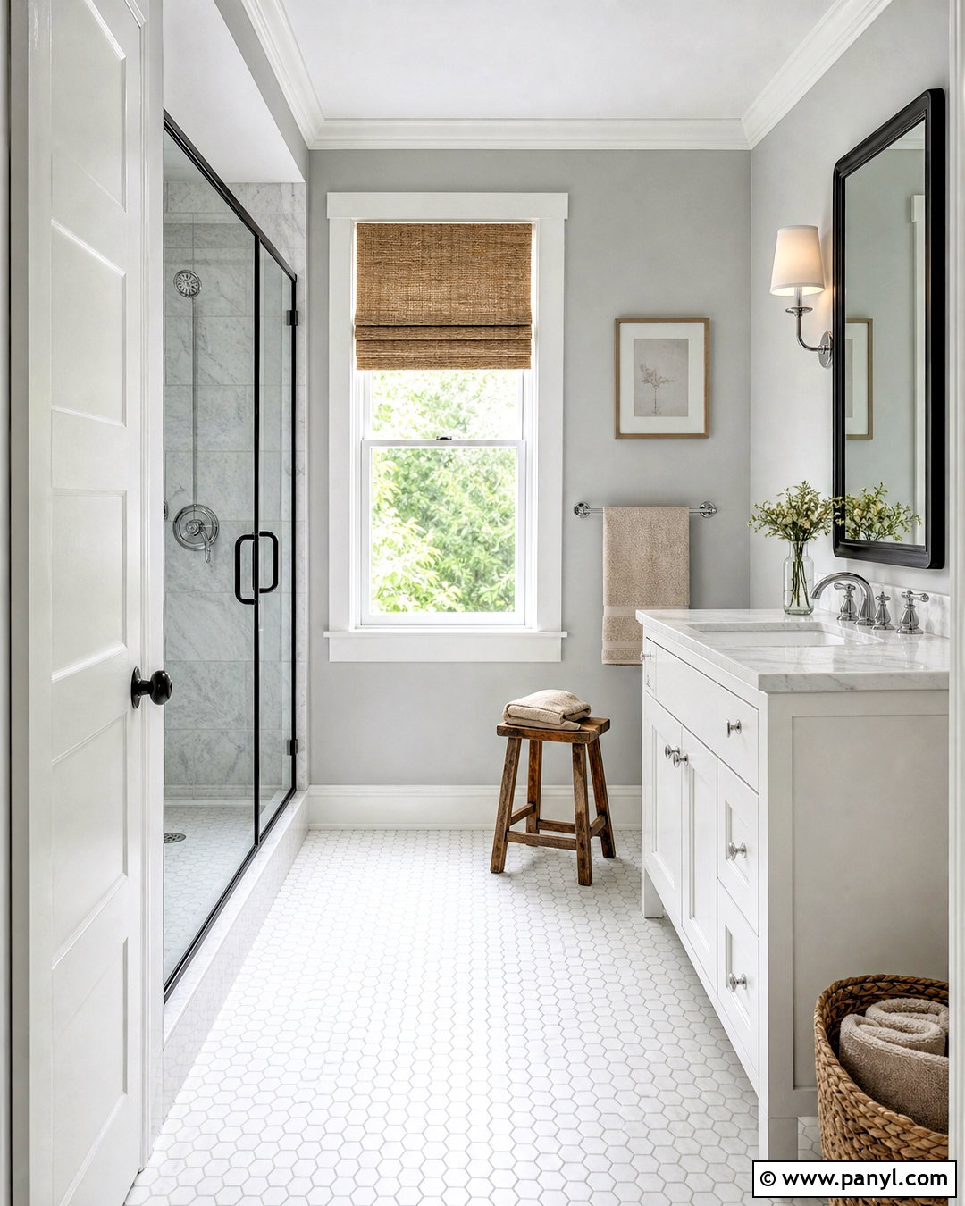 Oxford White White Trim - 20 white trim paint color ideas