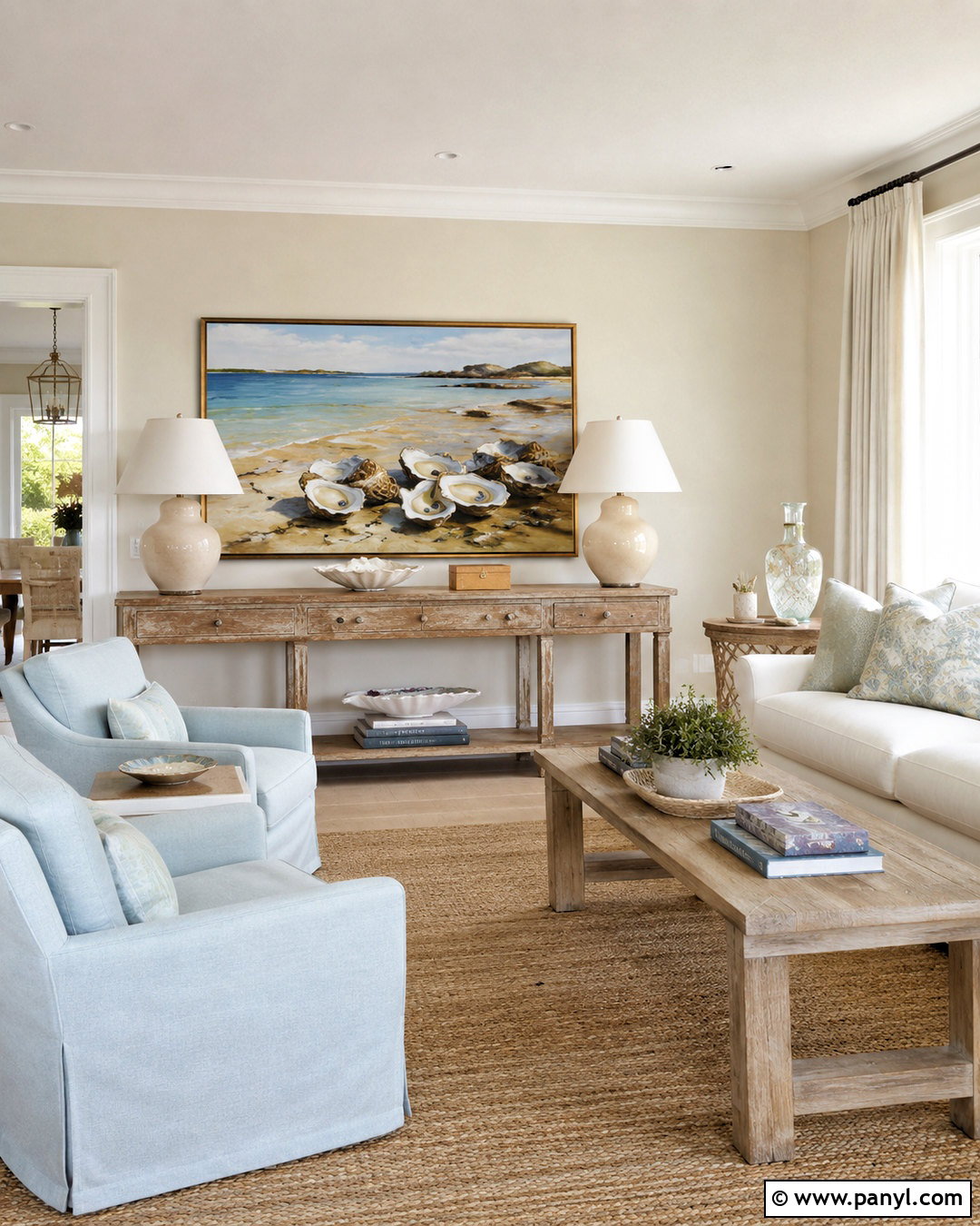 Oyster Bar Coastal Living Room - 20 oyster bar sherwin williams ideas