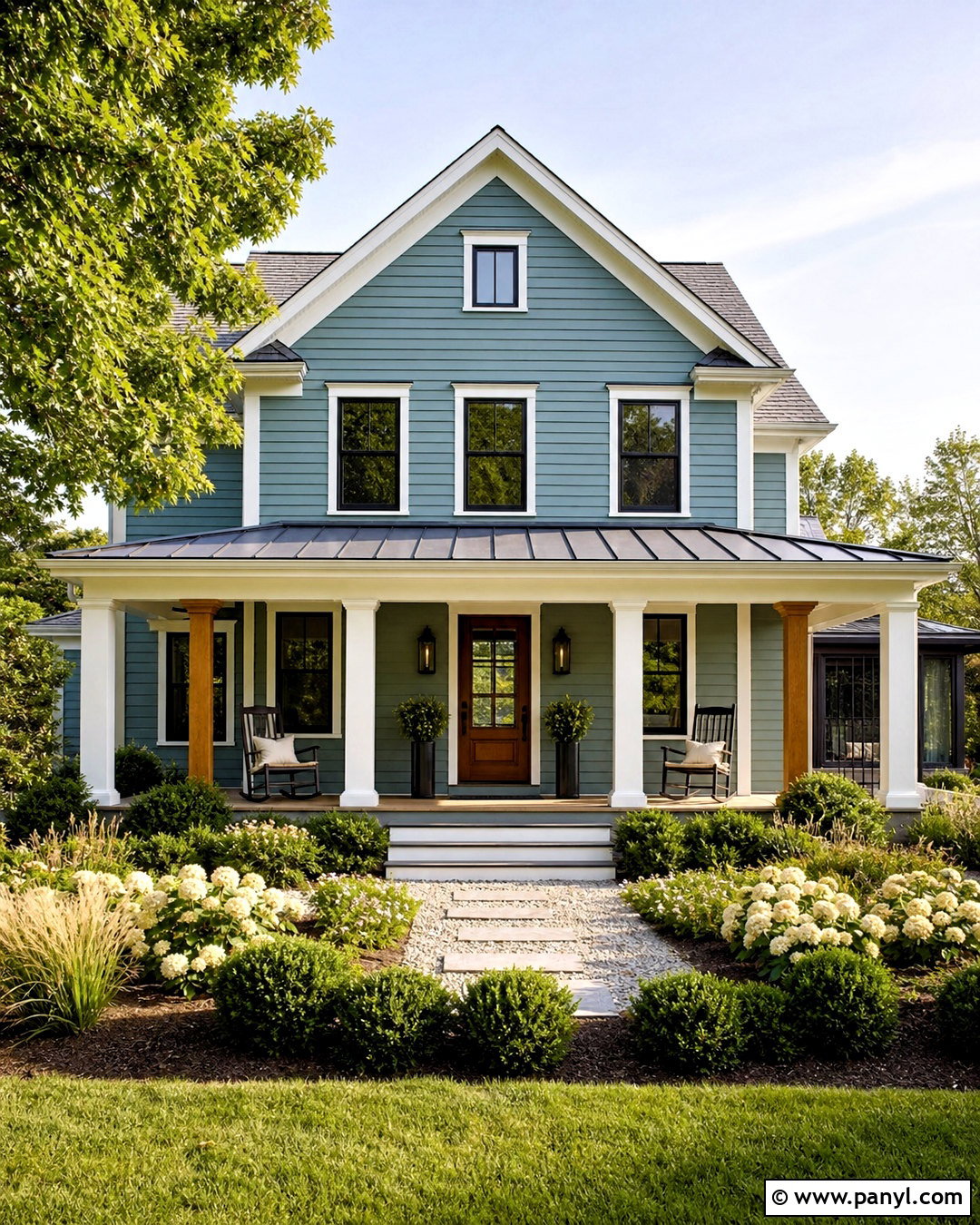 Oyster Bay Farmhouse Exterior - 20 sw oyster bay ideas