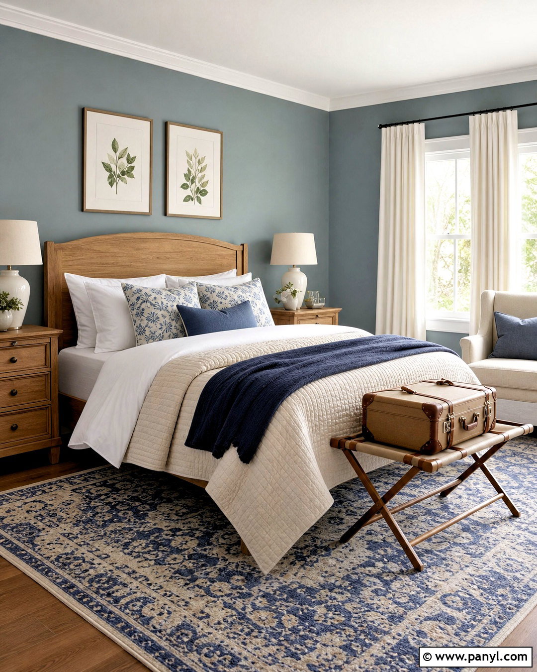 Oyster Bay Guest Bedroom - 20 sw oyster bay ideas