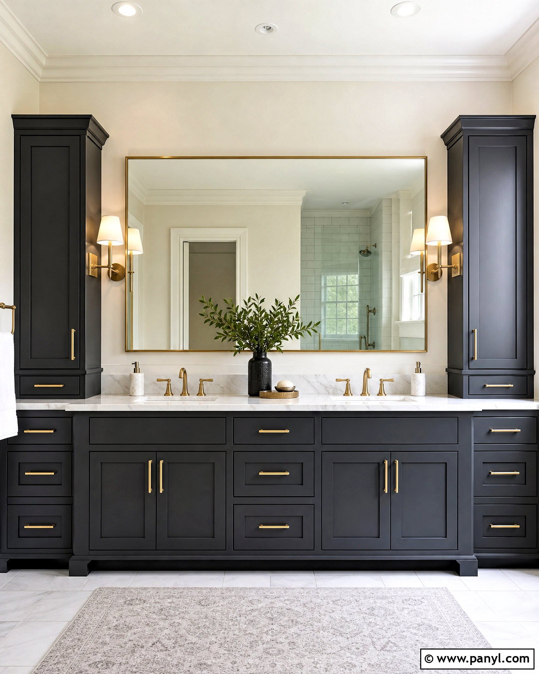 Paint Bathroom Cabinets Charcoal Gray - 20 how to paint bathroom cabinets