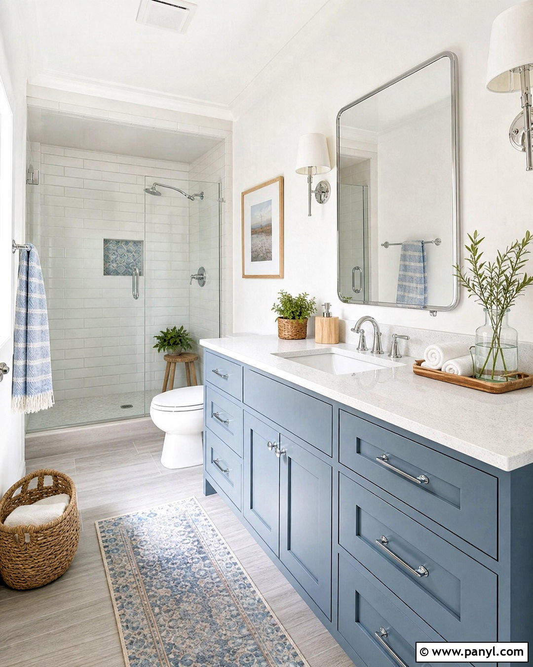 Paint Bathroom Cabinets Light Blue - 20 how to paint bathroom cabinets