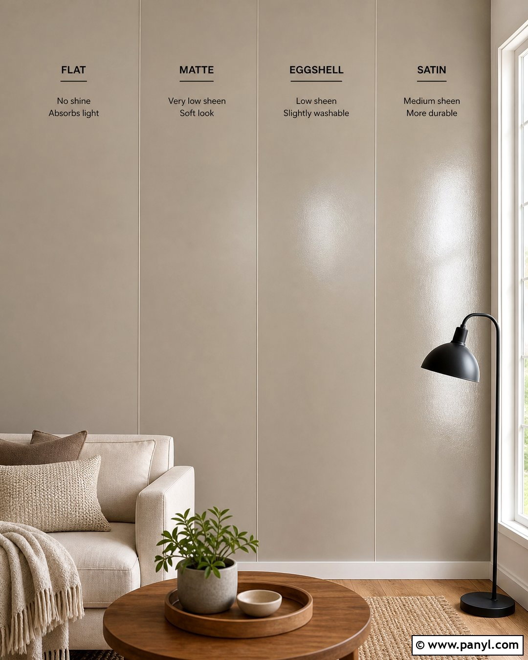 Paint Samples In Different Sheens - 25 Paint Samples On Wall Ideas