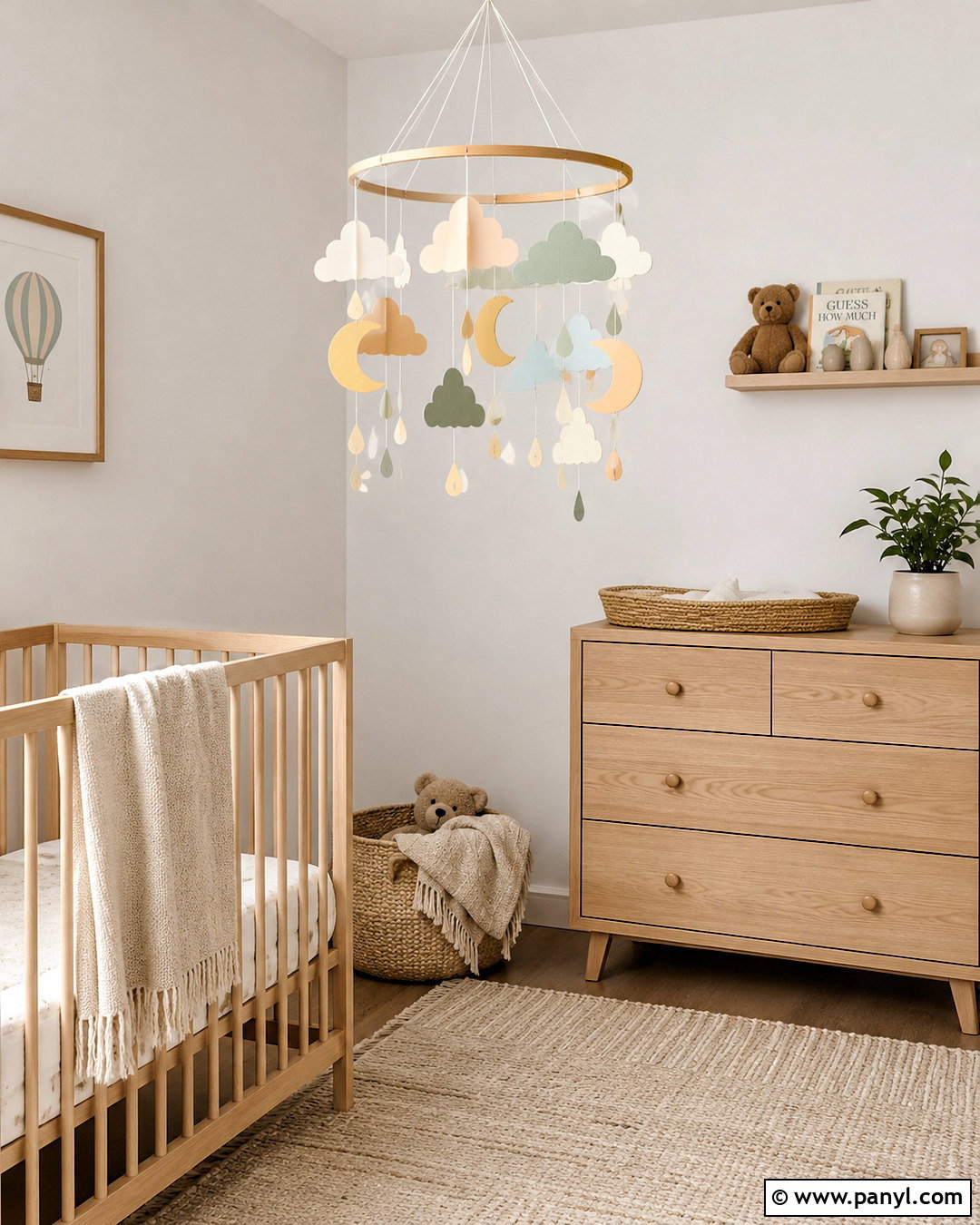 Paint Swatch Nursery Mobile - 20 paint swatch crafts