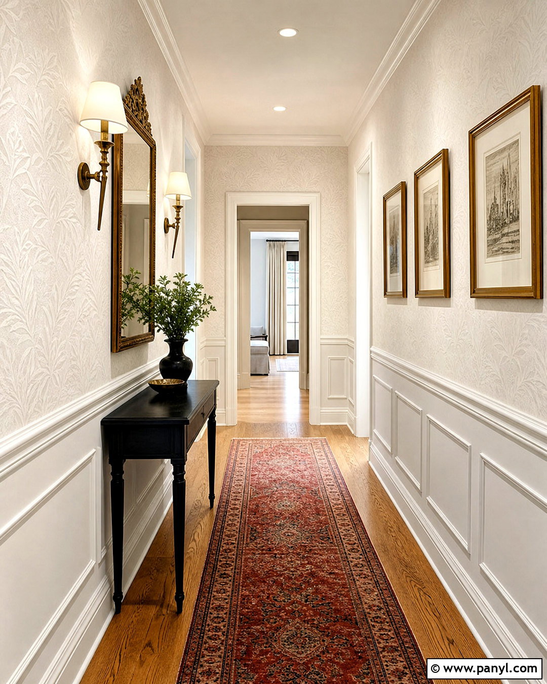 Paintable Textured Wallpaper Hallway - 20 textured wallpaper ideas