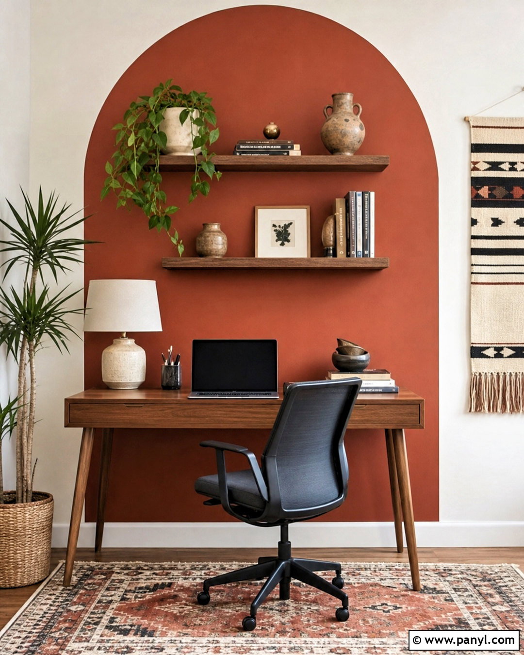 Painted Arch Statement Wall - 20 statement walls