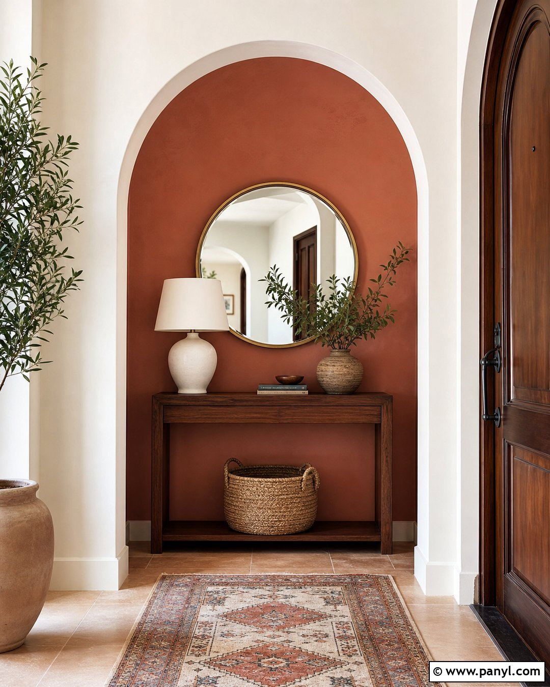 Painted Arch Wall - 25 Best Wall Paint Ideas