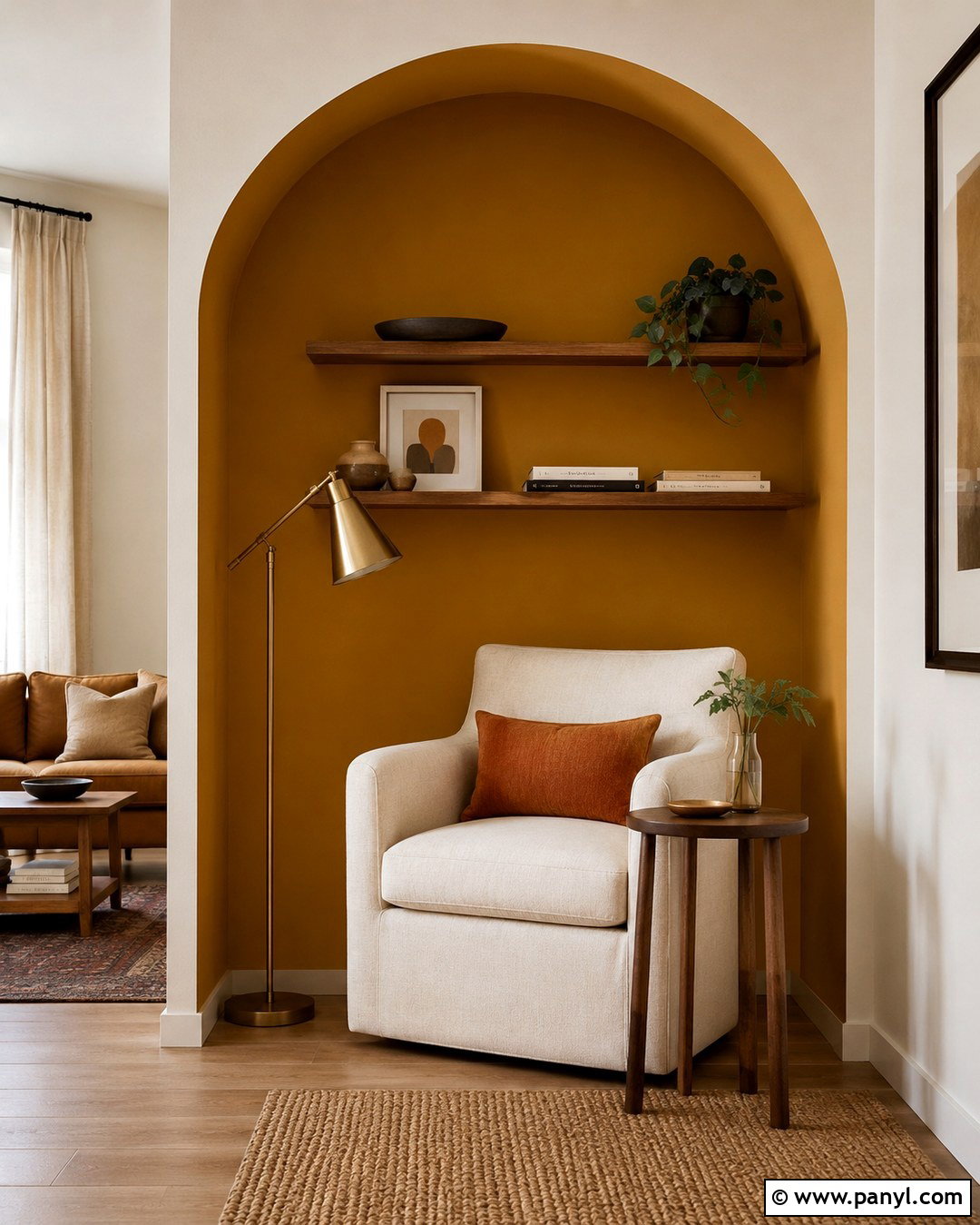 Painted Arch Wall - 20 Beautiful Painted Walls