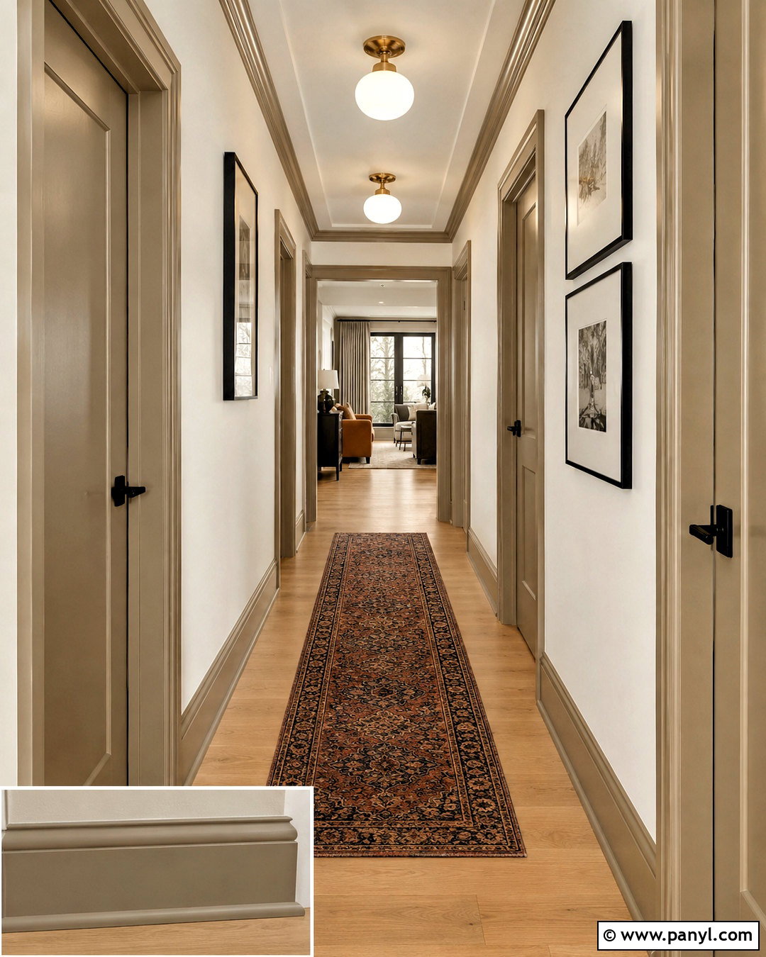 Painted Baseboards Matching Interior Doors - 20 painted baseboards