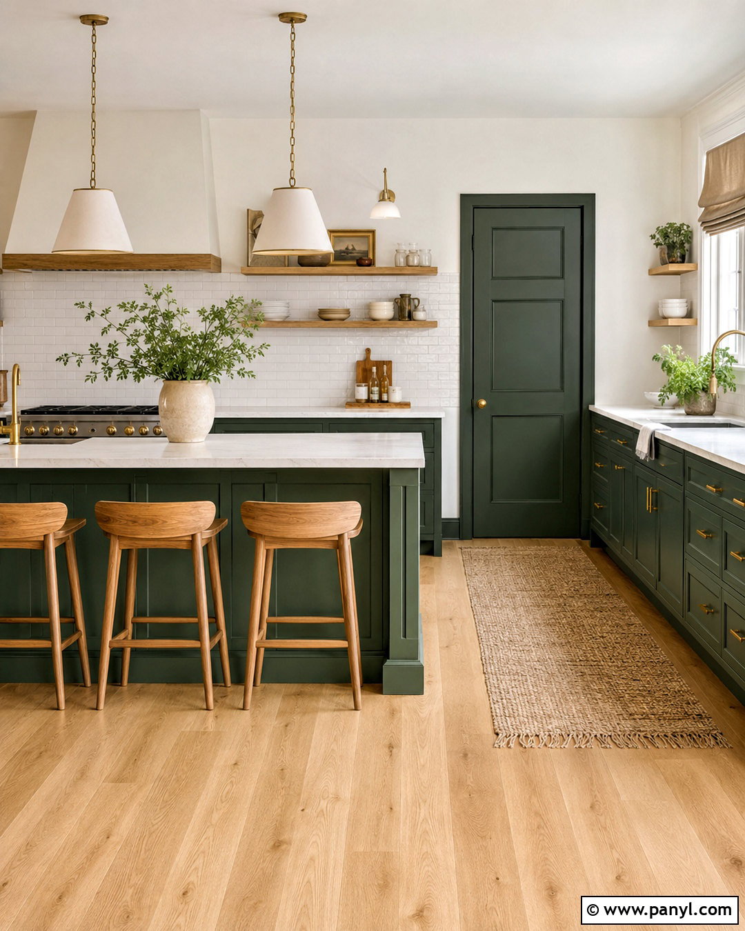 Painted Baseboards Matching Kitchen Cabinets - 20 painted baseboards