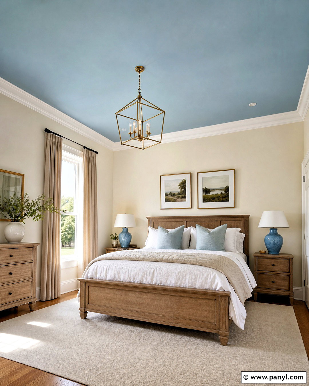 Painted Bedroom Ceiling - 20 room painting ideas bedroom ideas