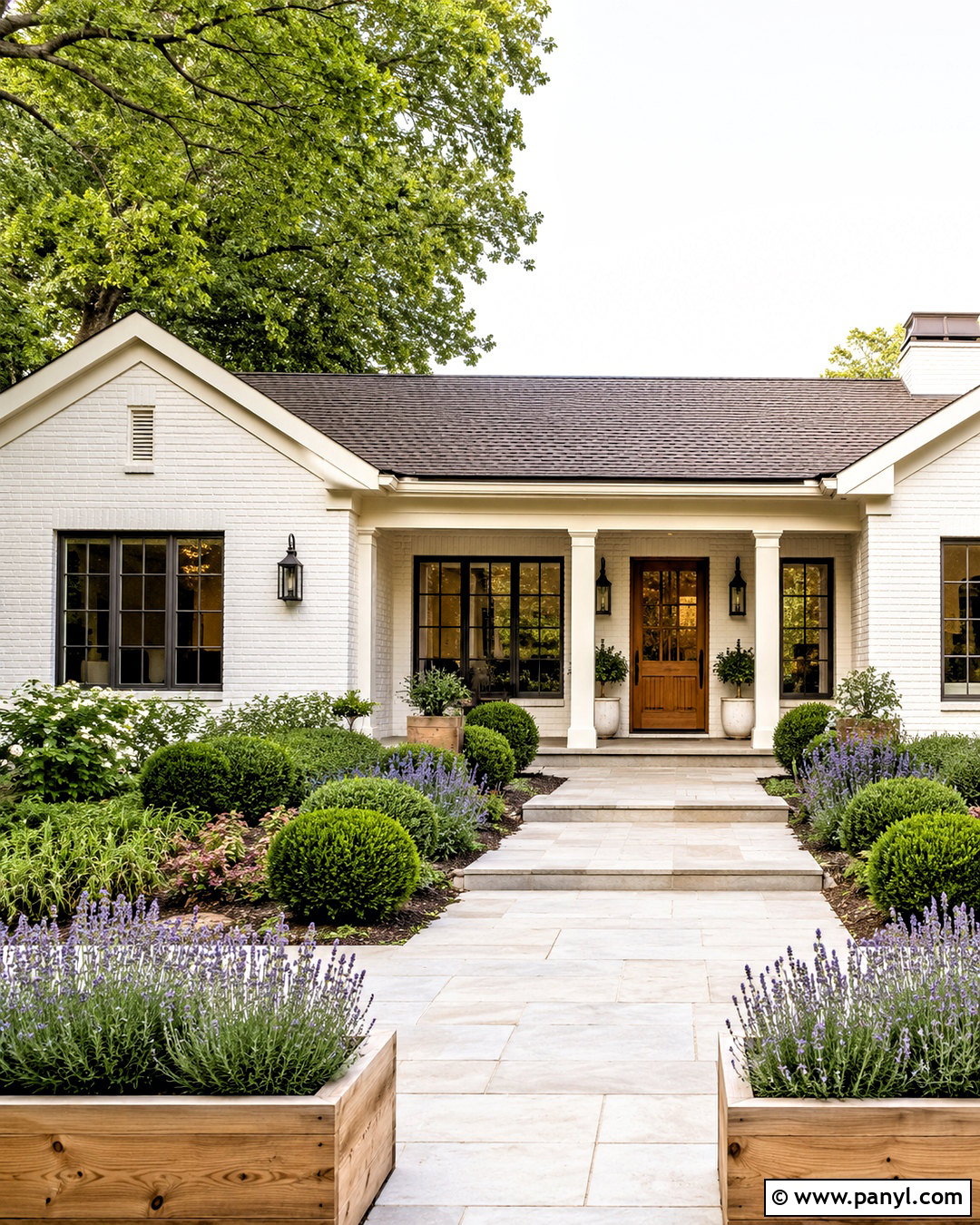 Painted Brick House Exterior - 20 outer colour of house ideas