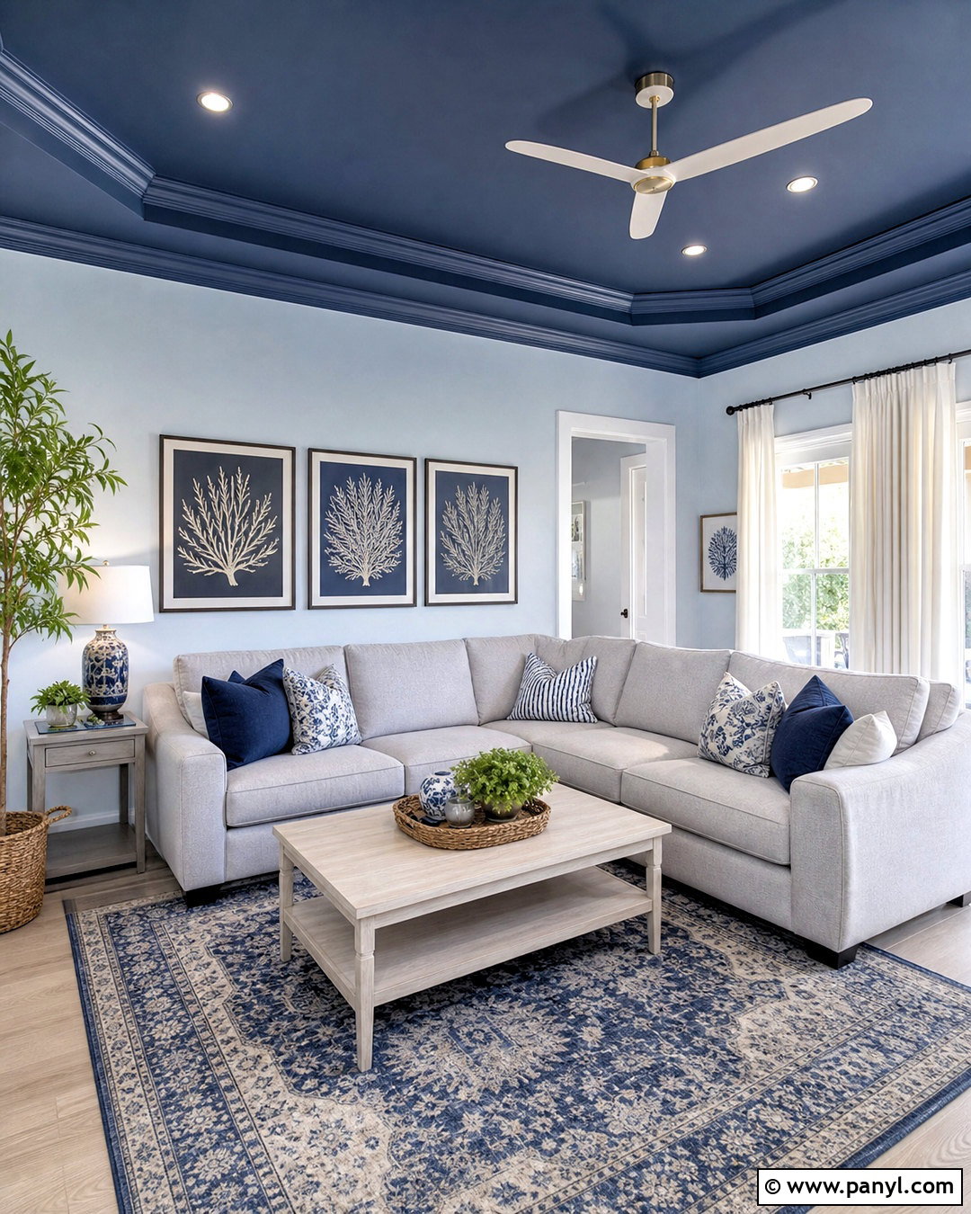 Painted Ceiling And Walls - 20 room wall painting ideas aesthetic ideas