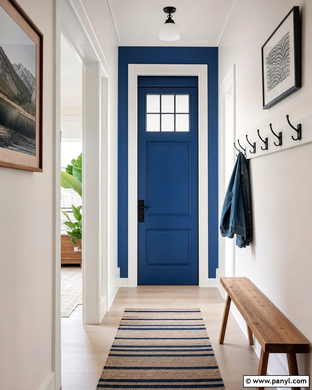 Painted Door Frame Wall - 30 Paint On Wall Ideas