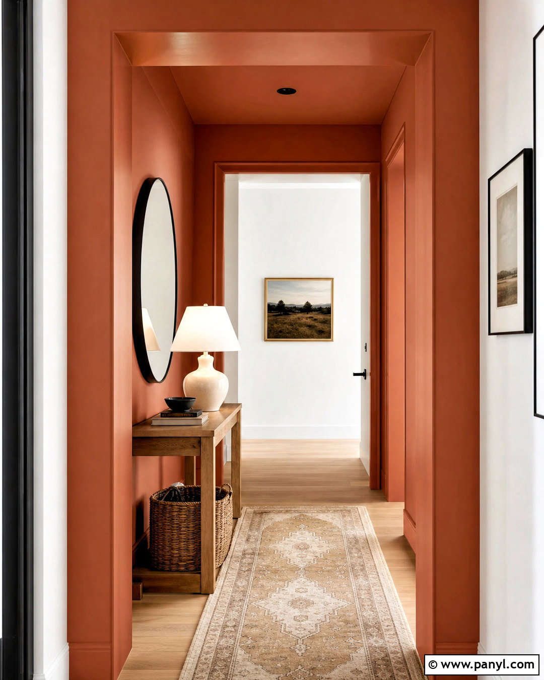 Painted Doorway Accent Wall - 20 accent wall designs paint ideas