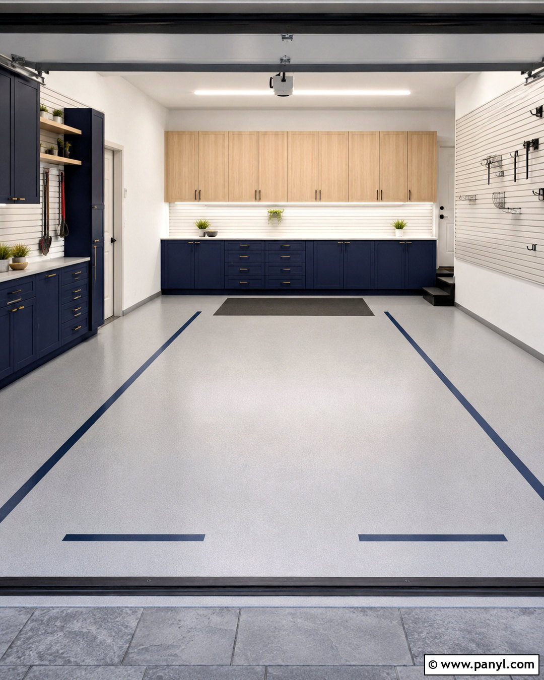 Painted Garage Floor Parking Lines - 20 painted garage floors