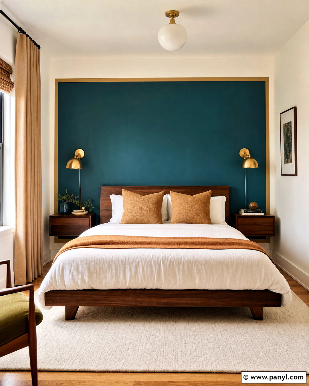 Painted Headboard Accent Wall - 20 accent wall paint designs
