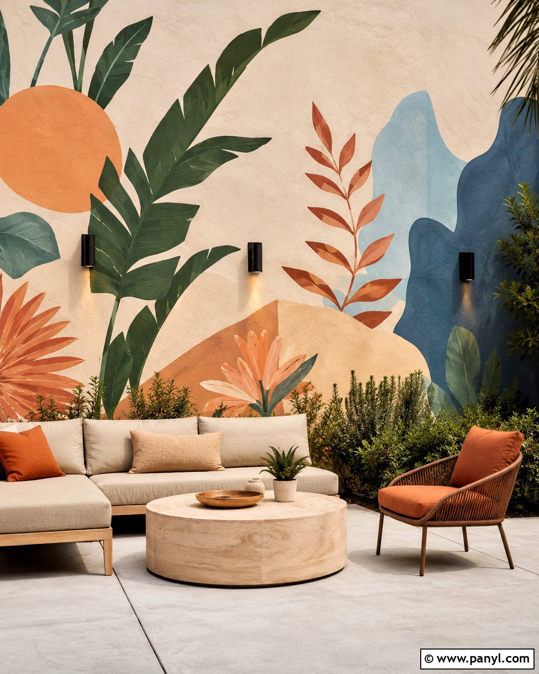 Painted Mural Outside Wall - 20 outside wall ideas