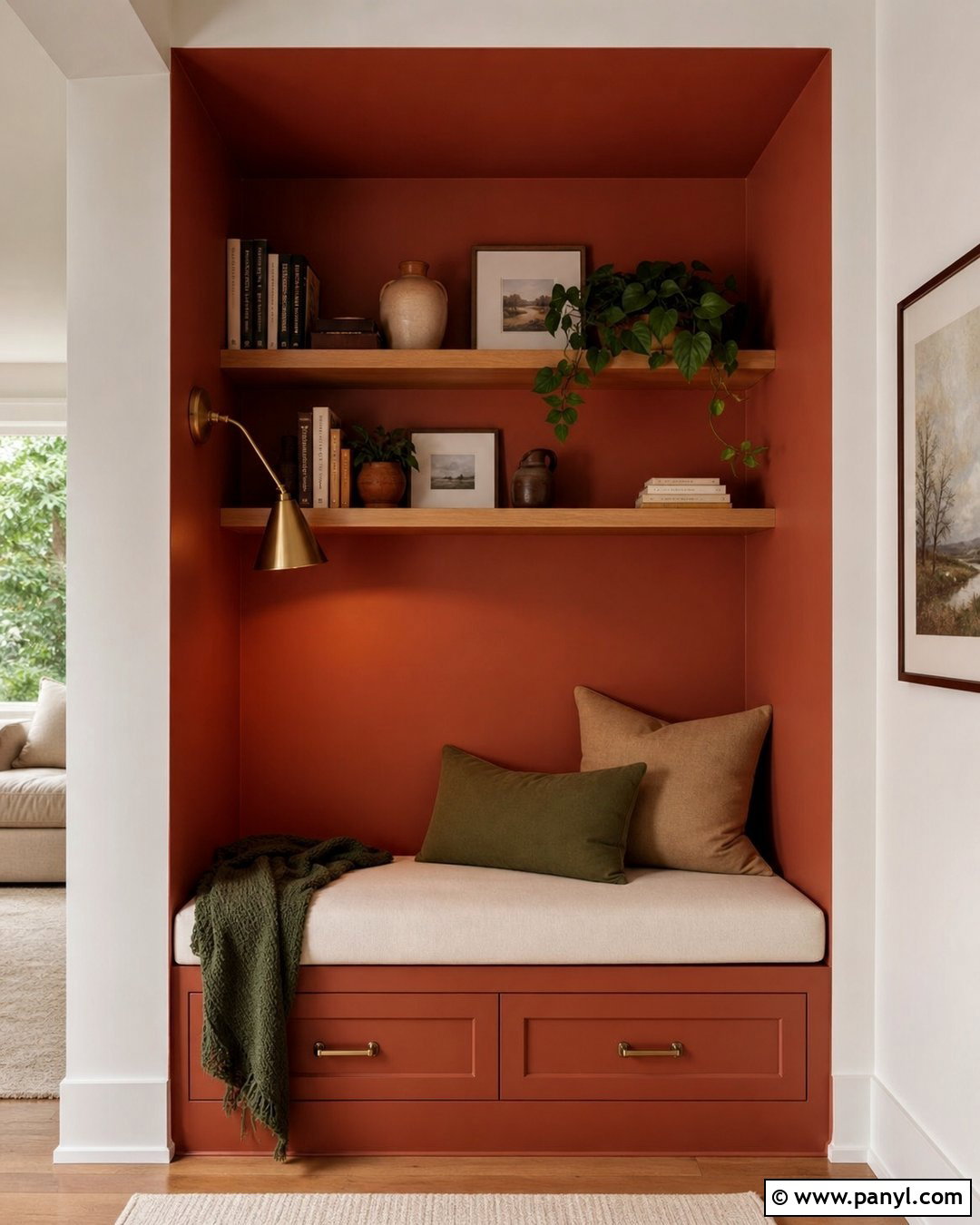 Painted Reading Nook Walls - 50 paint ideas for walls