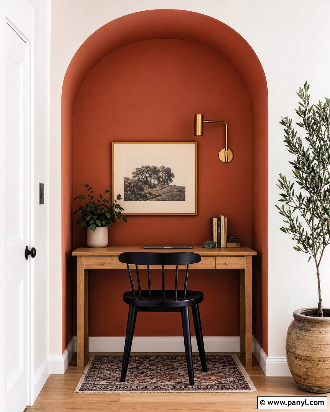 Painted Wall Arch - 50 paint ideas for walls