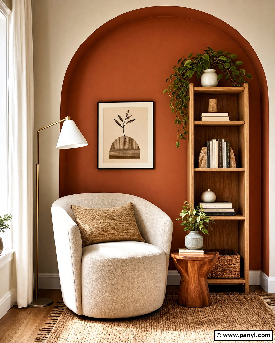 Painted Wall Arches - 20 paint effects on walls