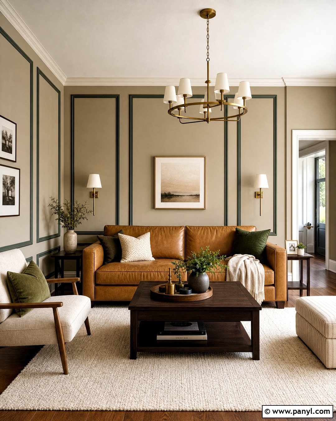 Painted Wall Frame - 20 unique wall painting ideas