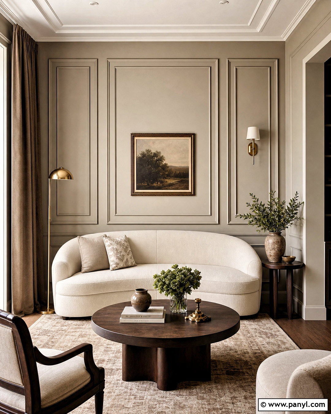 Painted Wall Panel Molding - 20 room wall painting ideas aesthetic ideas