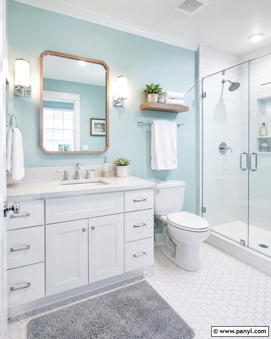 Pale Aqua Bathroom Walls - 20 Bathroom Wall Colors 2027